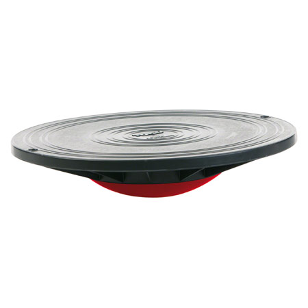 TOGU Balance Board, ø 40 cm, leicht, schwarz/rot