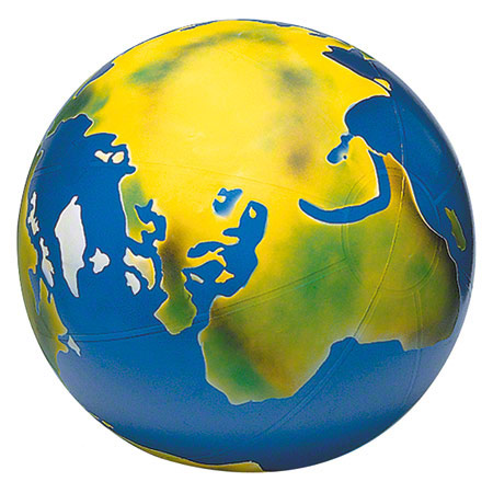 TOGU Erdball mit Schablonierung, ø 100 cm