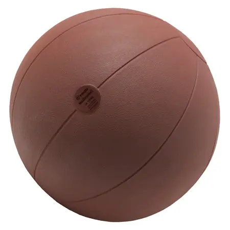 TOGU Medizinball aus Ruton,  28 cm, 1,5 kg, braun