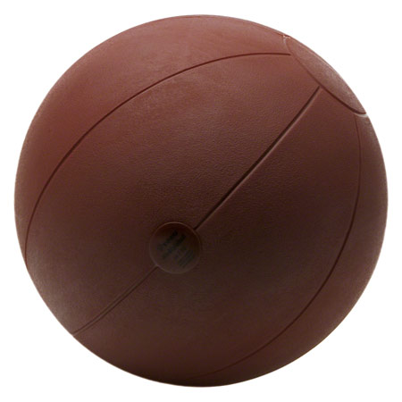 TOGU Medizinball aus Ruton, Ø 28 cm, 2 kg, braun