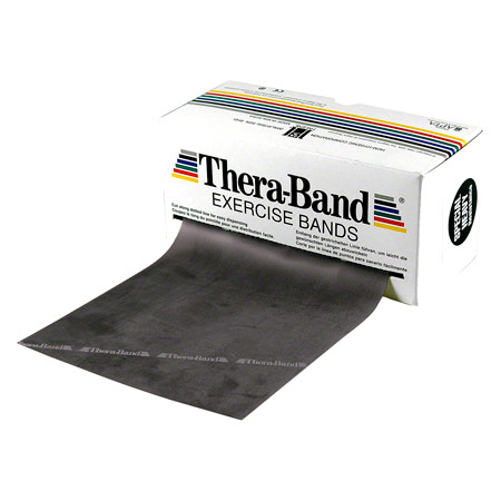 Thera-Band, 5,50 m x 12,8 cm, spezial stark, schwarz