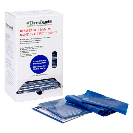 Thera-Band Dispenser inkl. 30 Bnder, extra stark, blau