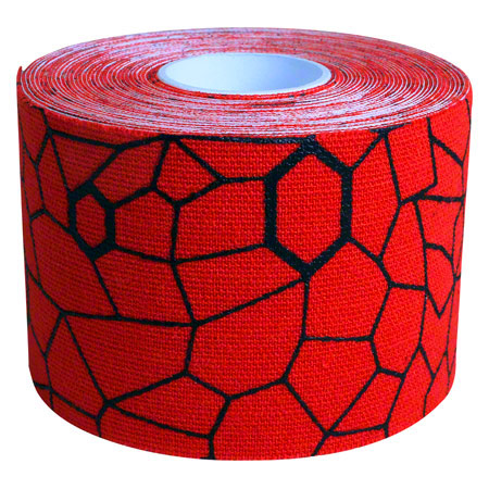 Thera-Band Kinesiology Tape XactStretch, 5 m x 5 cm, rot/schwarz