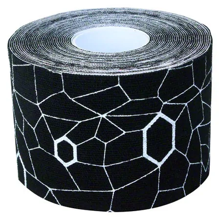 Thera-Band Kinesiology Tape XactStretch, 5 m x 5 cm, schwarz/wei