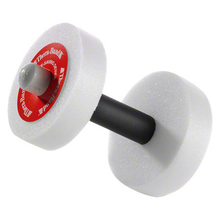 Thera-Band Wasserhanteln leicht, rot, Ø 15 cm, Paar