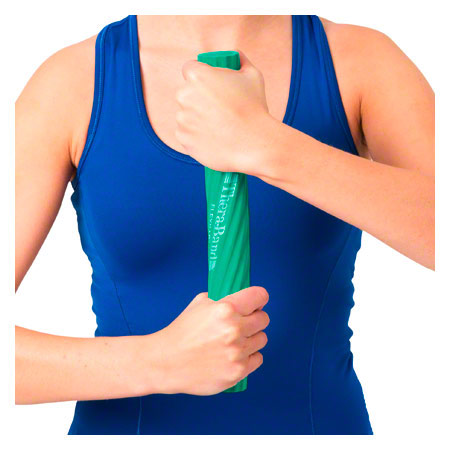 Thera-Band flexibler Übungsstab, mittel, grün