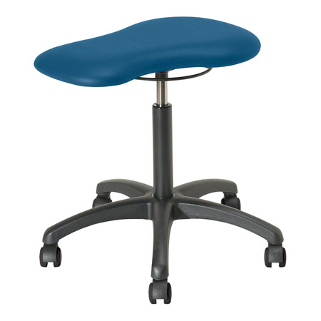 Therapiehocker mit Polster, Standard mit Rollen