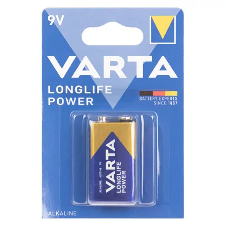 VARTA Longlife POWER E-Block 9V, 1 Stck