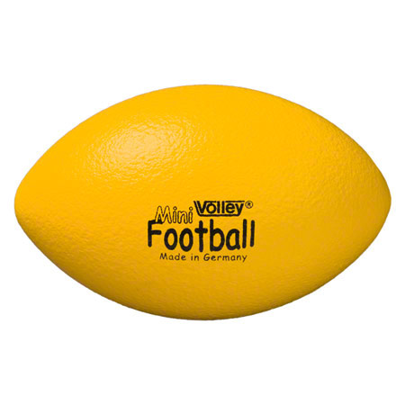 VOLLEY Mini Football aus Schaumstoff mit Elefantenhaut, gelb