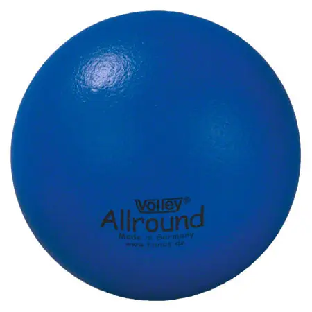 VOLLEY Schaumstoffball mit Elefantenhaut,  18 cm, blau