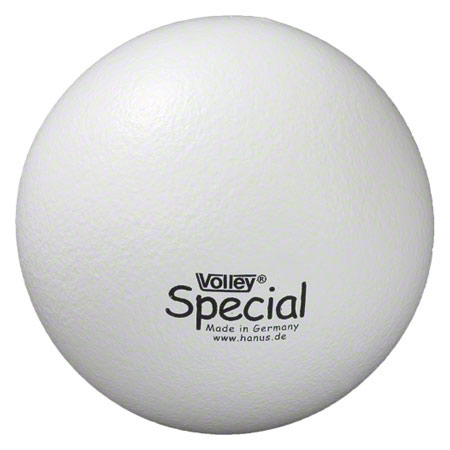 VOLLEY Schaumstoffball mit Elefantenhaut, Ø 21 cm, weiß