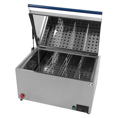 Wasserbad 6-50 für bis zu 8 Wärmeträger, elektronisch
