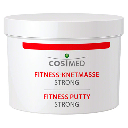 cosiMed Fitness-Knetmasse strong, 85 g, rot