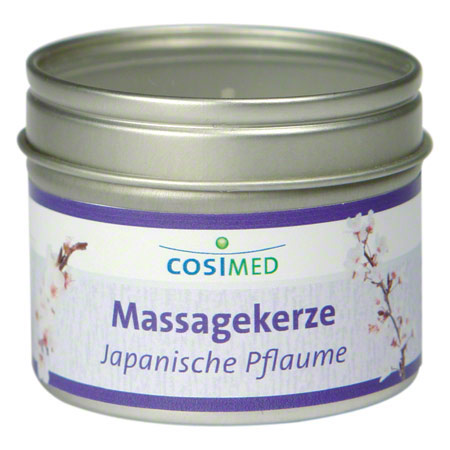 cosiMed Massagekerze Japanische Pflaume, 92 g