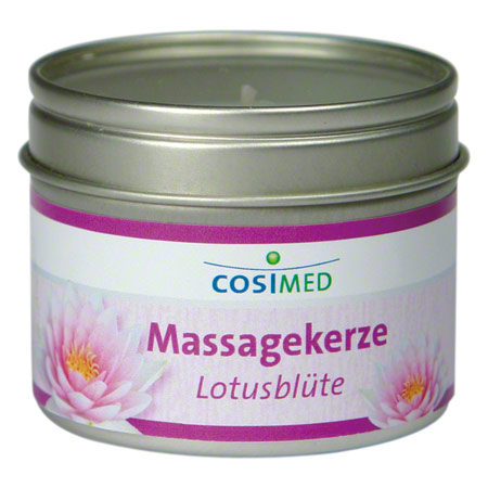 cosiMed Massagekerze Lotusblüte, 92g