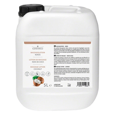 cosiMed Massagelotion Kokos, 5 l