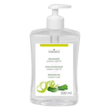 cosiMed Massagel Ginkgo-Limette mit Druckspender, 500 ml
