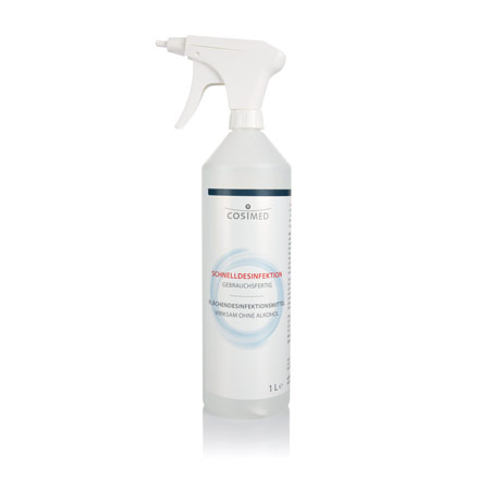 cosiMed Schnelldesinfektion Sprühflasche, 1 l