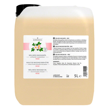 cosiMed Wellness-Massageöl Rose, 5 l
